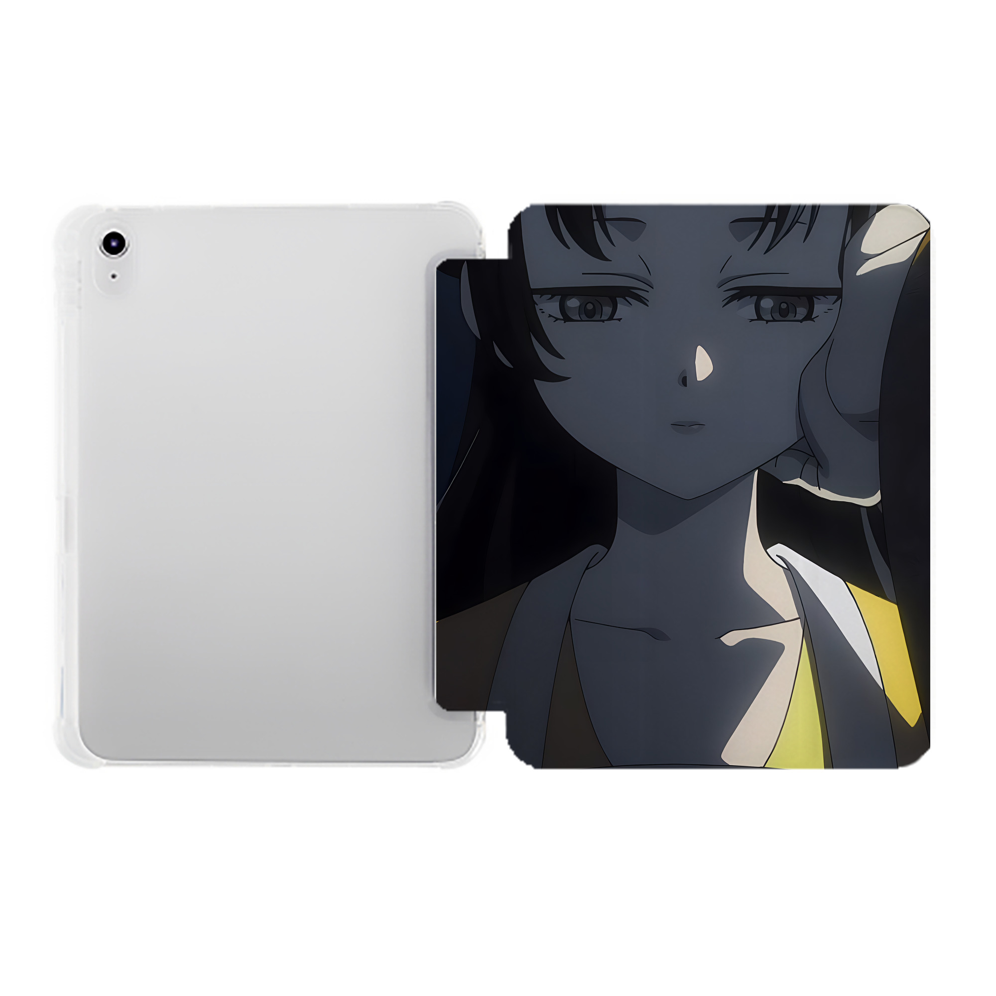 （画像用） 薬屋のひとりごと The Apothecary Diaries IPad ケース ペン収納付き 三つ折りスタンド PUレザー×シリコン 対応機種9.5/10.5/10.9インチ